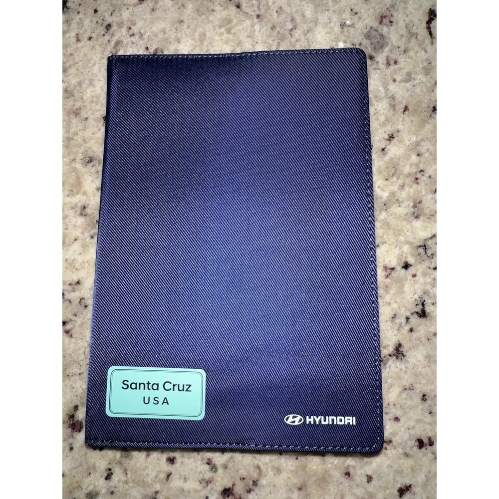 2025 Hyundai SANTA FE Owners Manual Set w/Car Infotainment & Case *OEM*